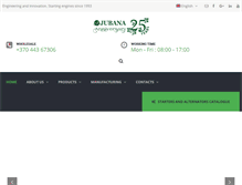 Tablet Screenshot of jubana.com